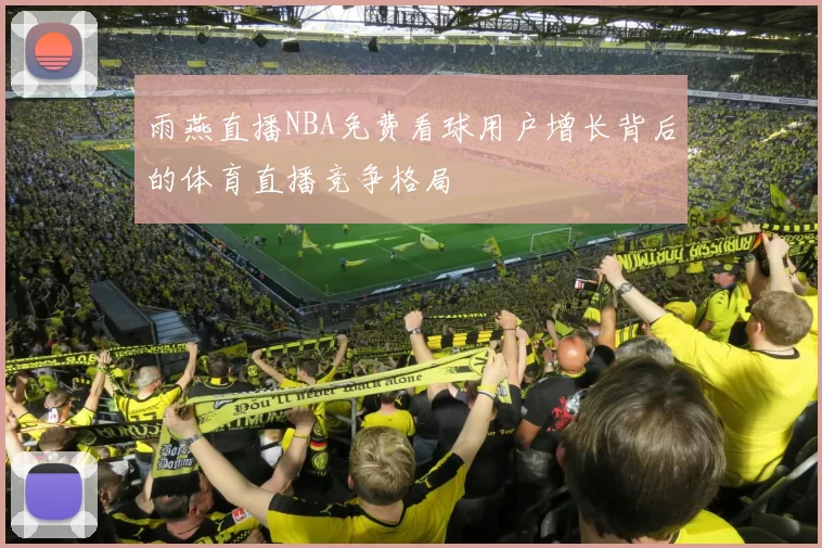 雨燕直播NBA免费看球用户增长背后的体育直播竞争格局
