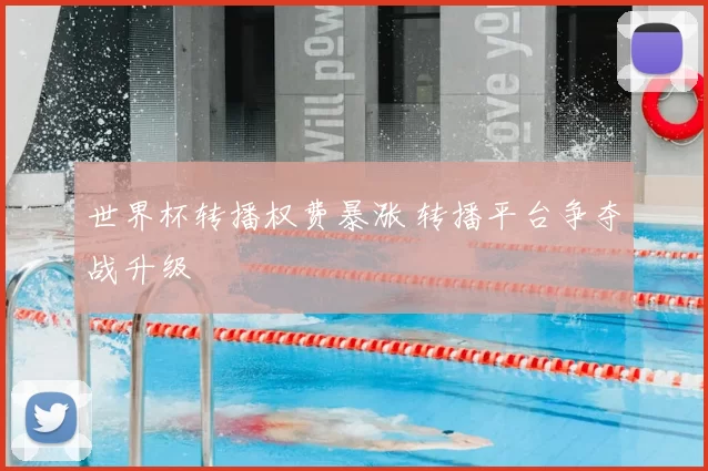 世界杯转播权费暴涨 转播平台争夺战升级